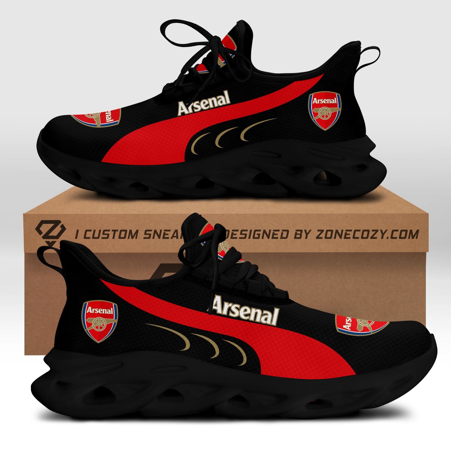 Arsenal V3 Chunky Custom Sneaker