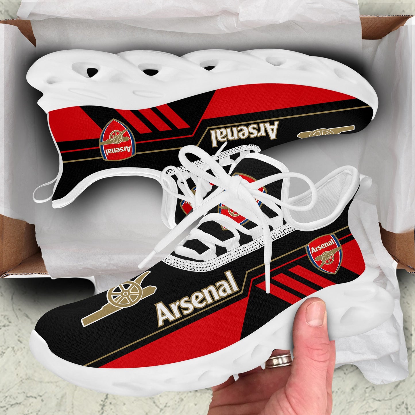 Arsenal V4 Chunky Custom Sneaker