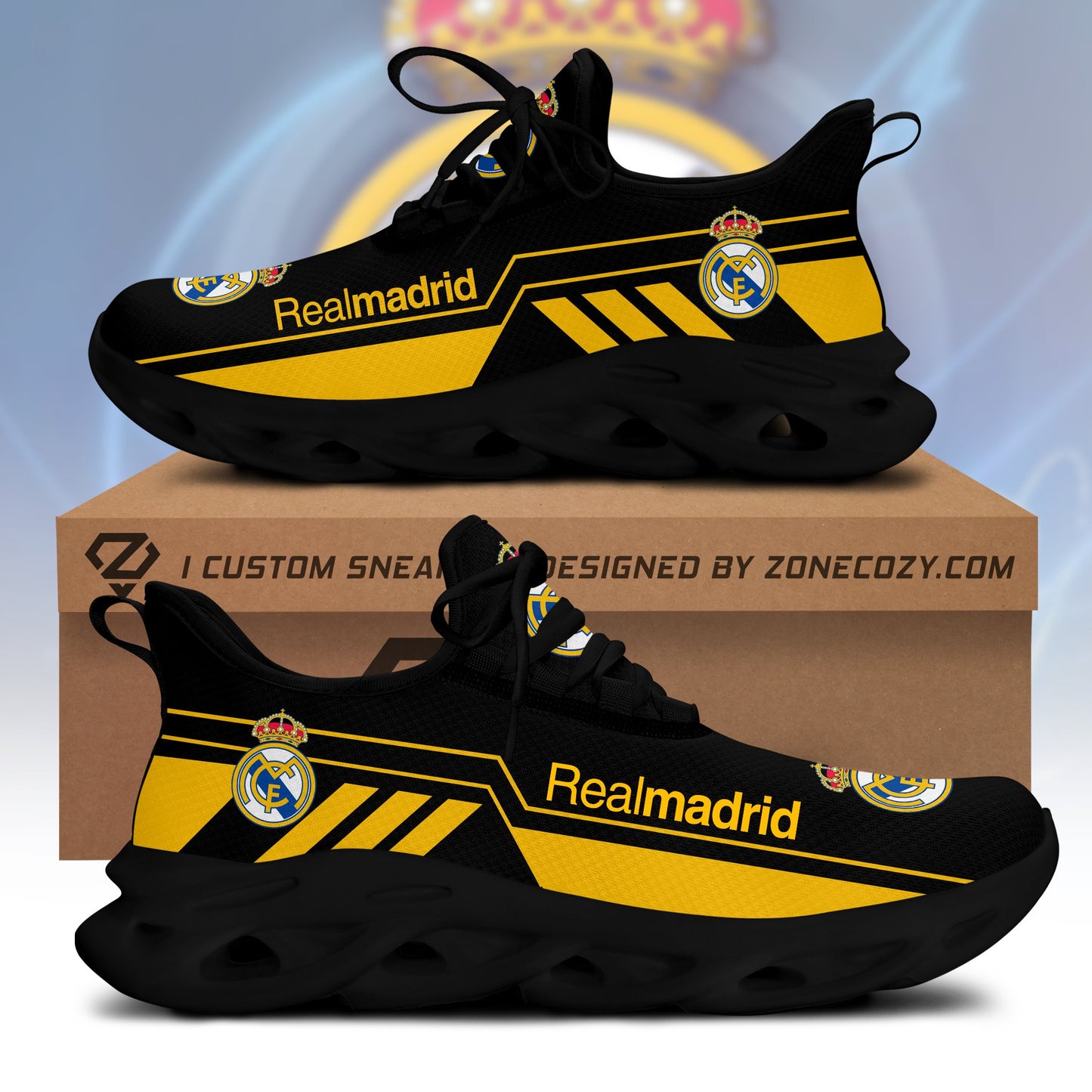 Real Madrid V4 Chunky Custom Sneaker