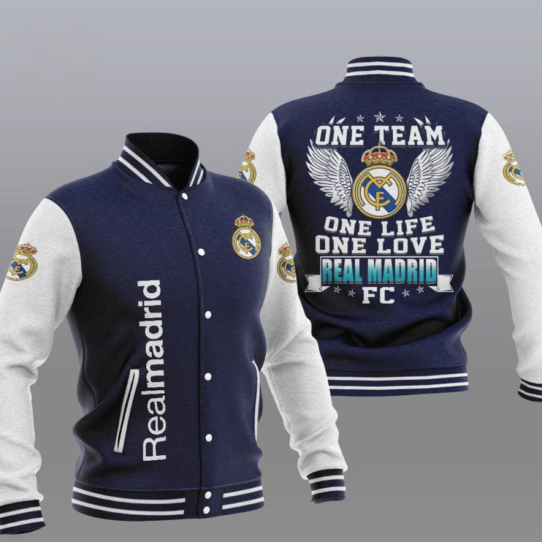 Real Madrid V3 Baseball Jacket