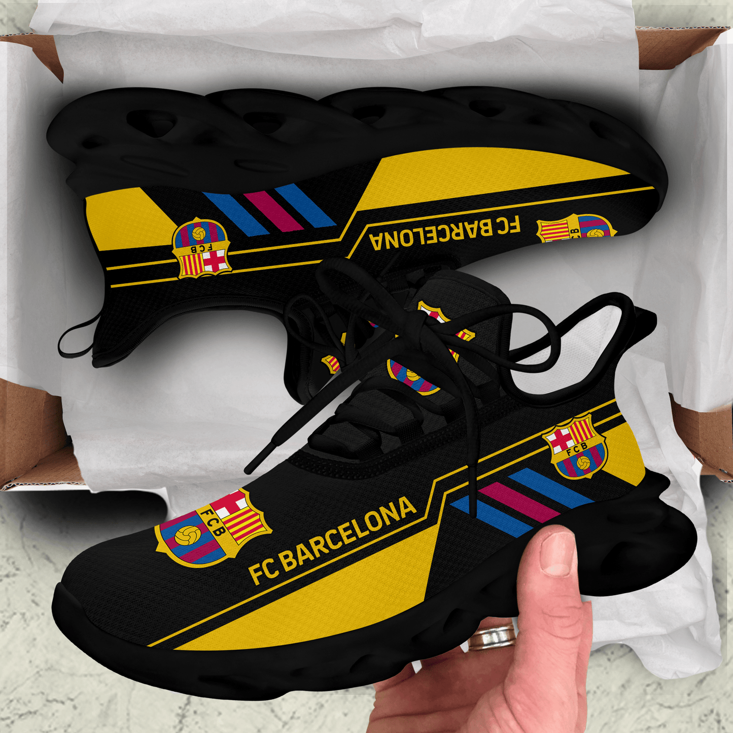 Barcelona V4 Chunky Custom Sneaker