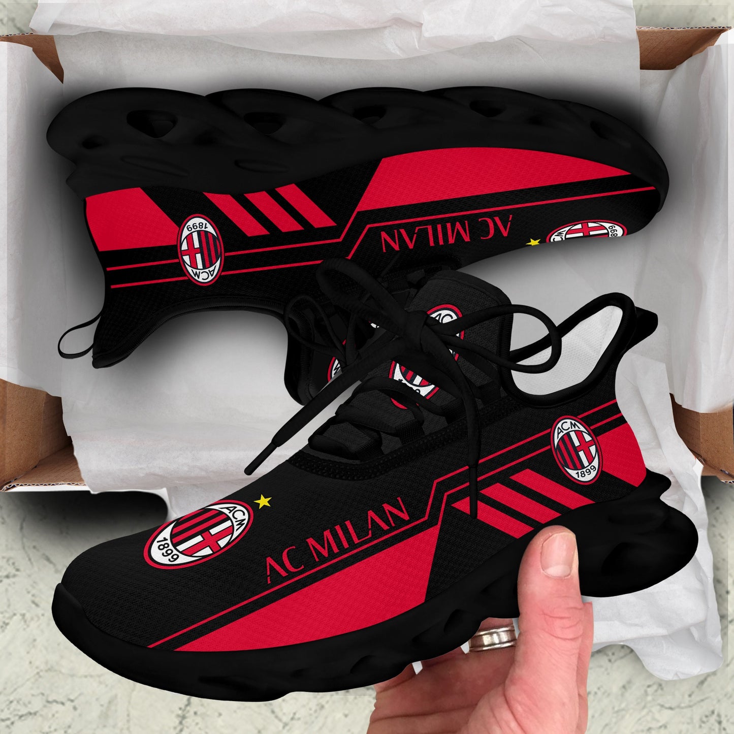 AC Milan V4 Chunky Custom Sneaker