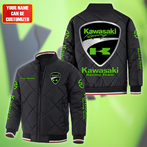 Personalized KW Racing Team Puffer Bomber Jacket