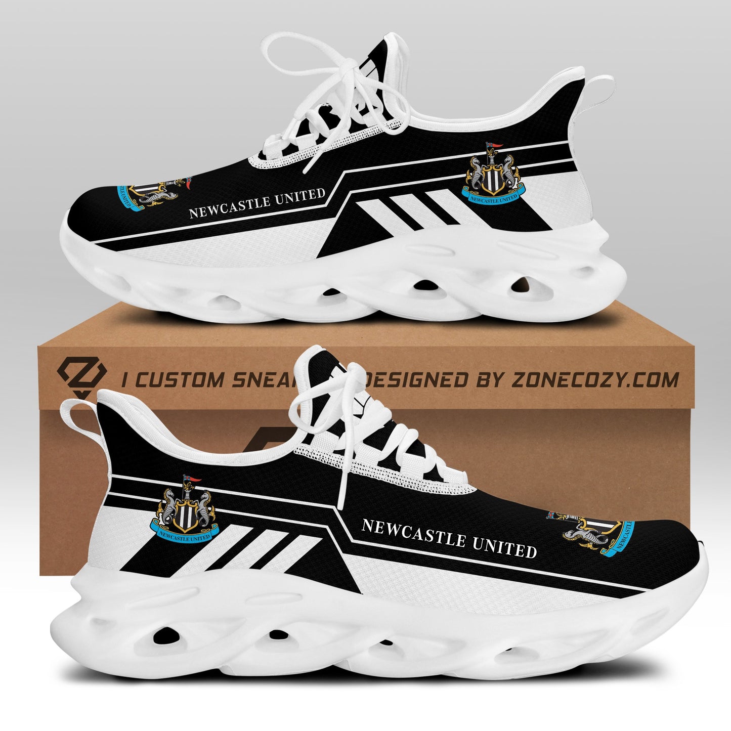 Newcastle United Q2 Chunky Custom Sneaker