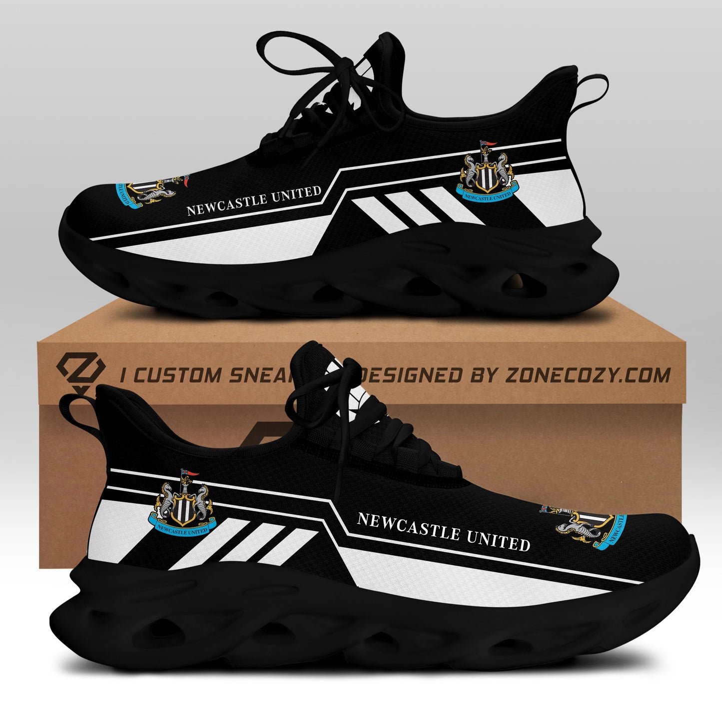 Newcastle United Q2 Chunky Custom Sneaker
