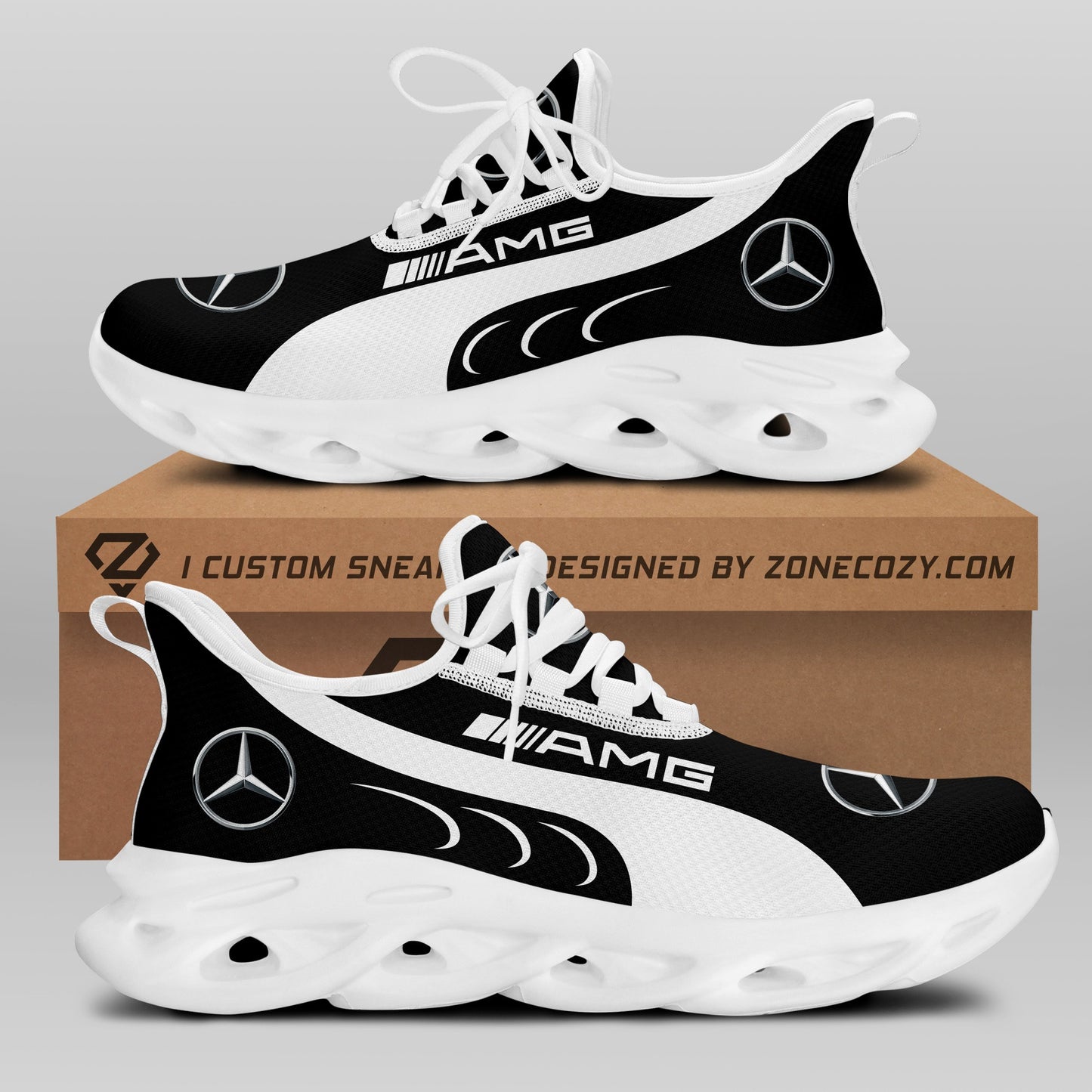 Merc AMG V3 Chunky Custom Sneaker