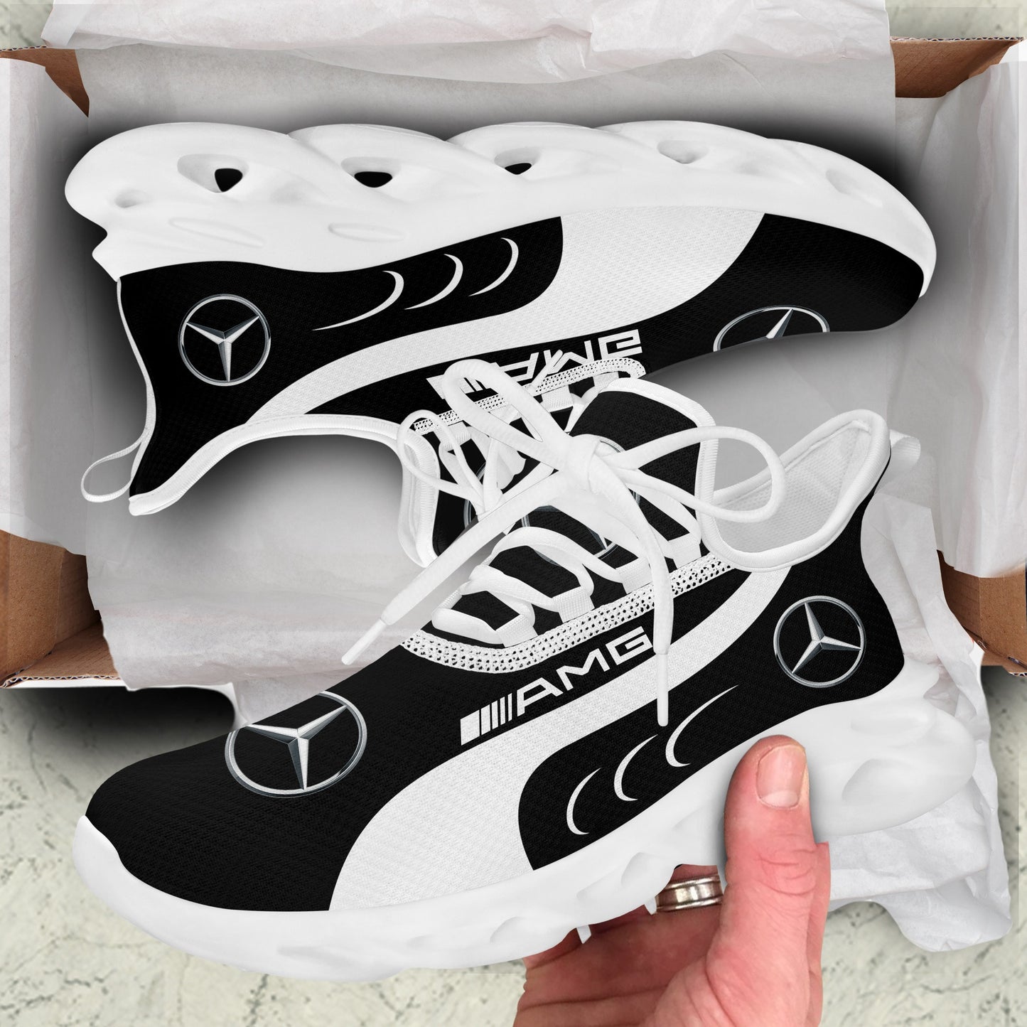 Merc AMG V3 Chunky Custom Sneaker