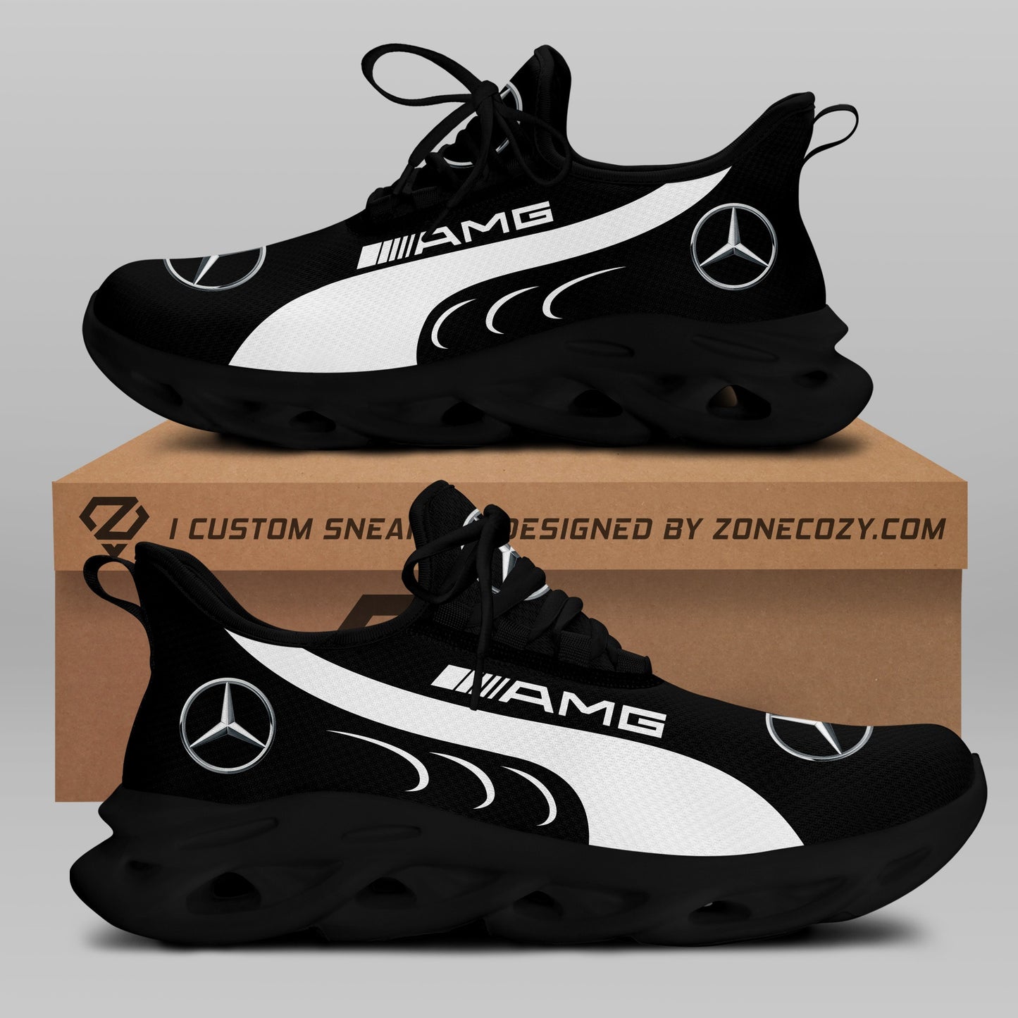 Merc AMG V3 Chunky Custom Sneaker
