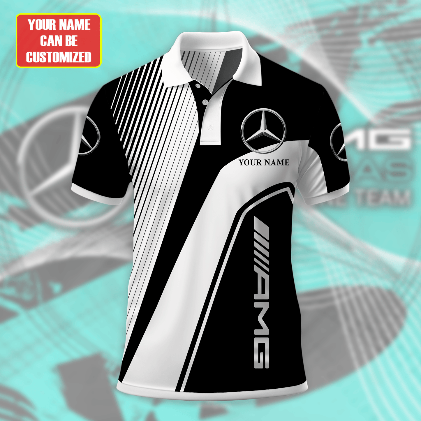 Personalized Mercedes AMG 3D Full Printing Set ,Mercedes AMG Shirt , Hoodie , Short , Polo ,hawaii V1
