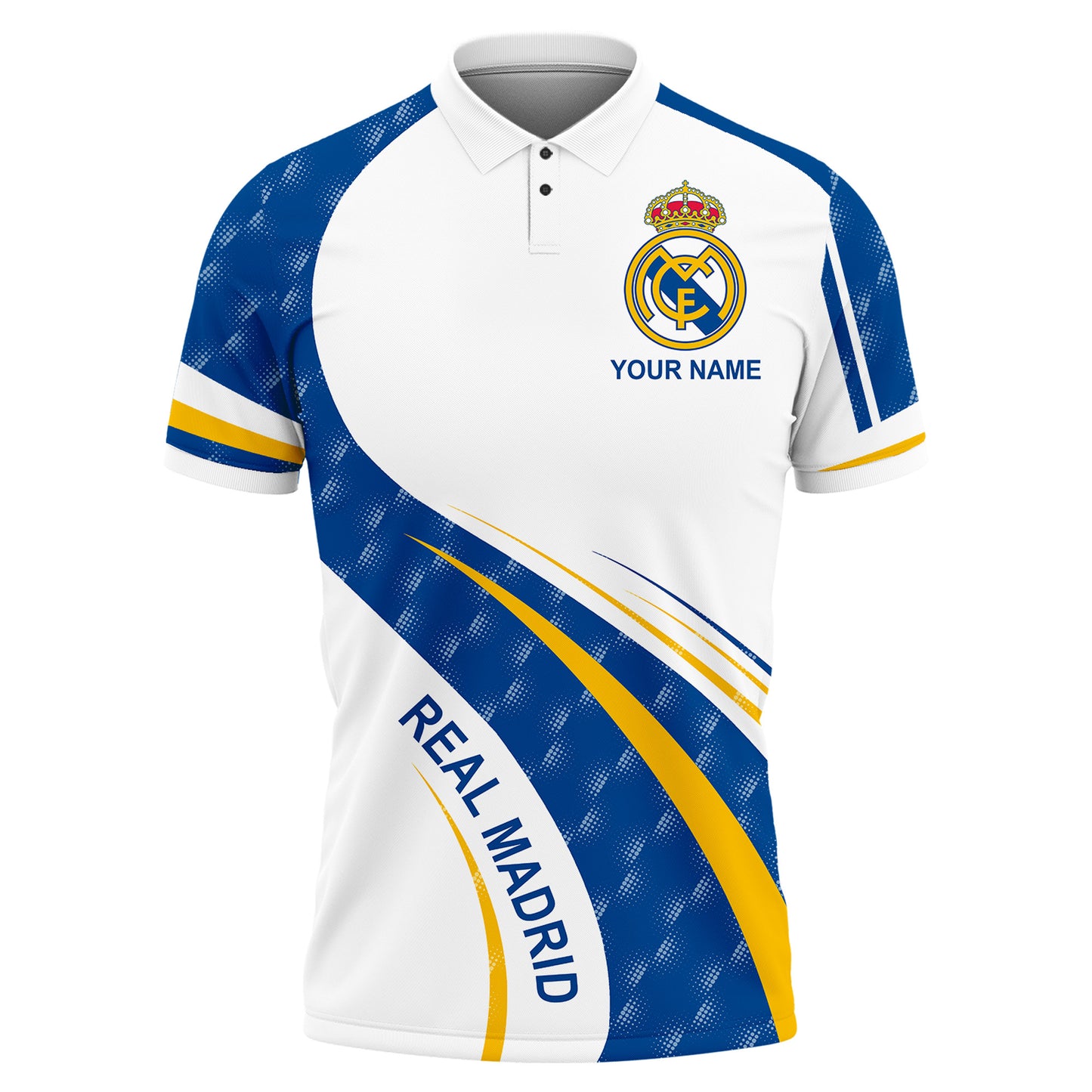 Personalized Real Madrid 3D Full Printing Set , Real Madrid Shirt , Hoodie , Short , Polo ,hawaii V2