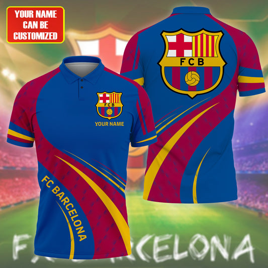 Personalized Barcelona 3D Full Printing Set , Barcelona Shirt , Hoodie , Short , Polo ,hawaii V3