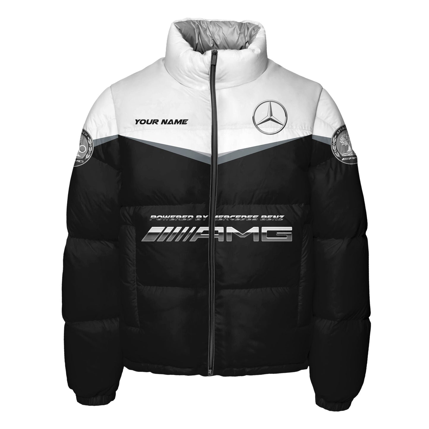 Merc AMG Puffer Thermal Stand Collar Jacket