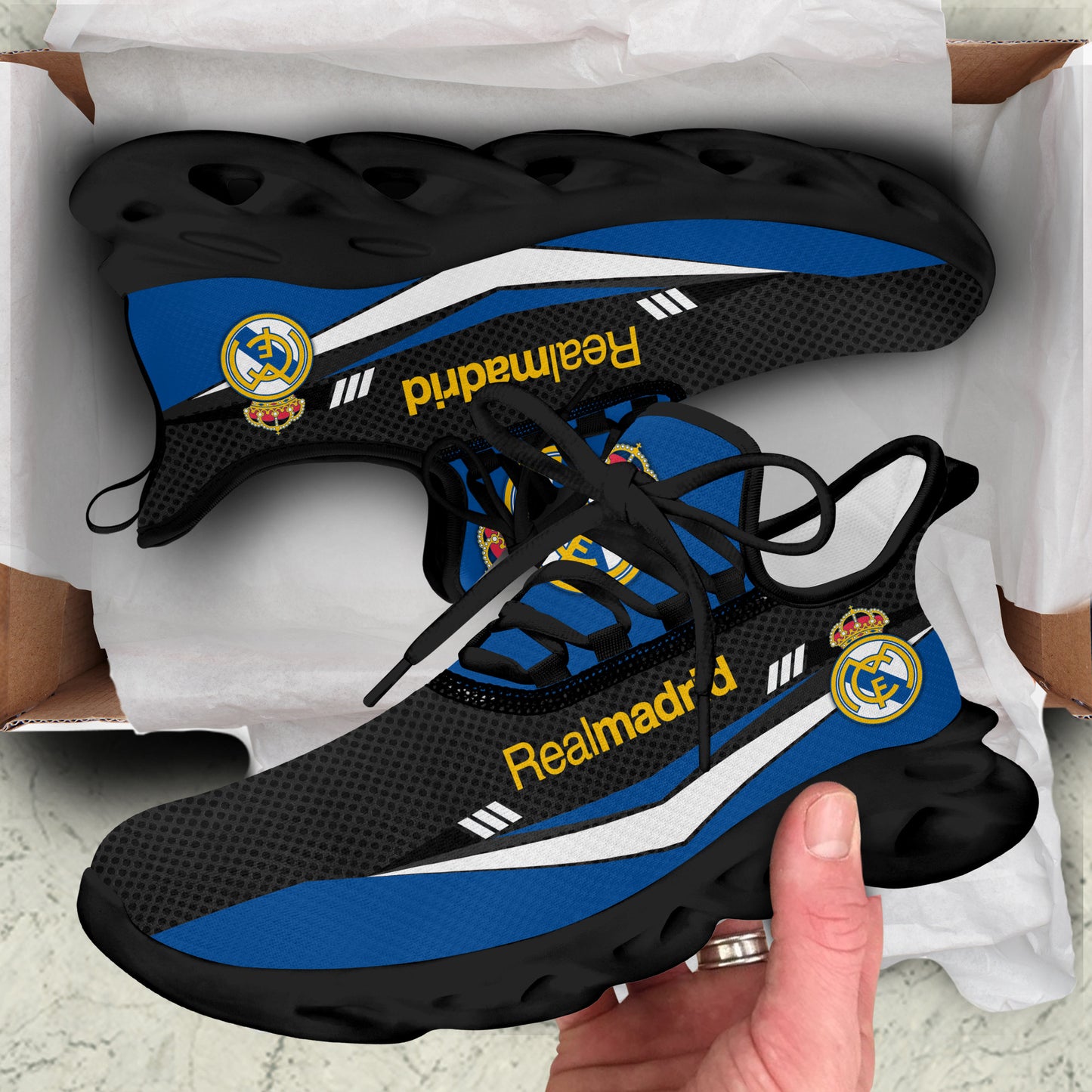 Personalized Real Madrid Q10 Chunky Custom Sneaker