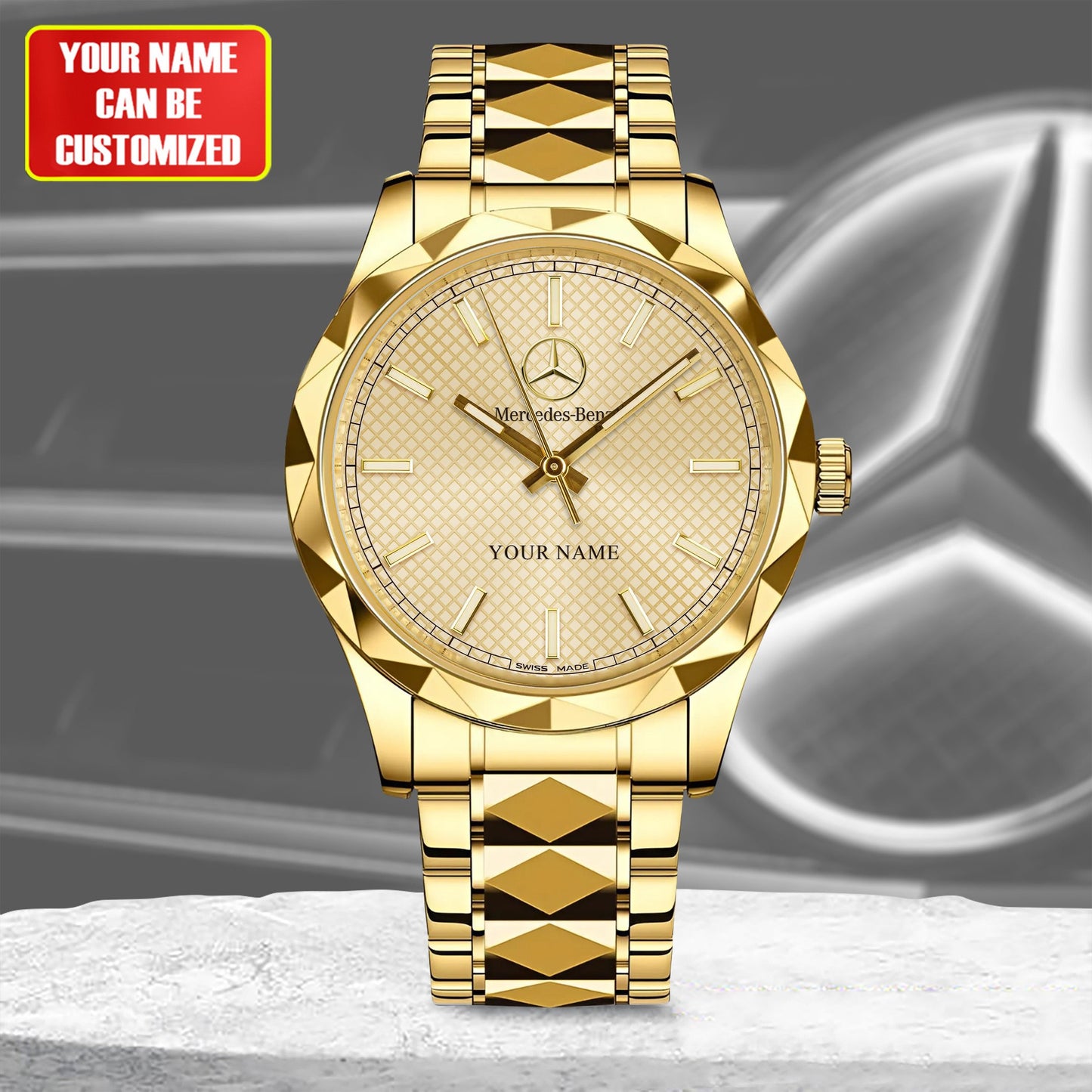 Personalized Mercedes RX Alloy Charley Watch