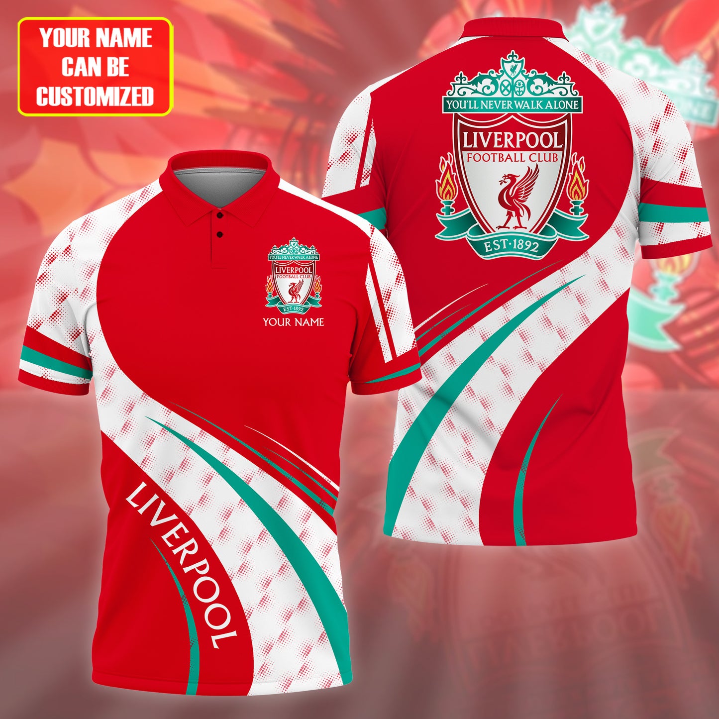 Personalized Liverpool 3D Full Printing Set , Liverpool Shirt , Hoodie , Short , Polo ,hawaii V3