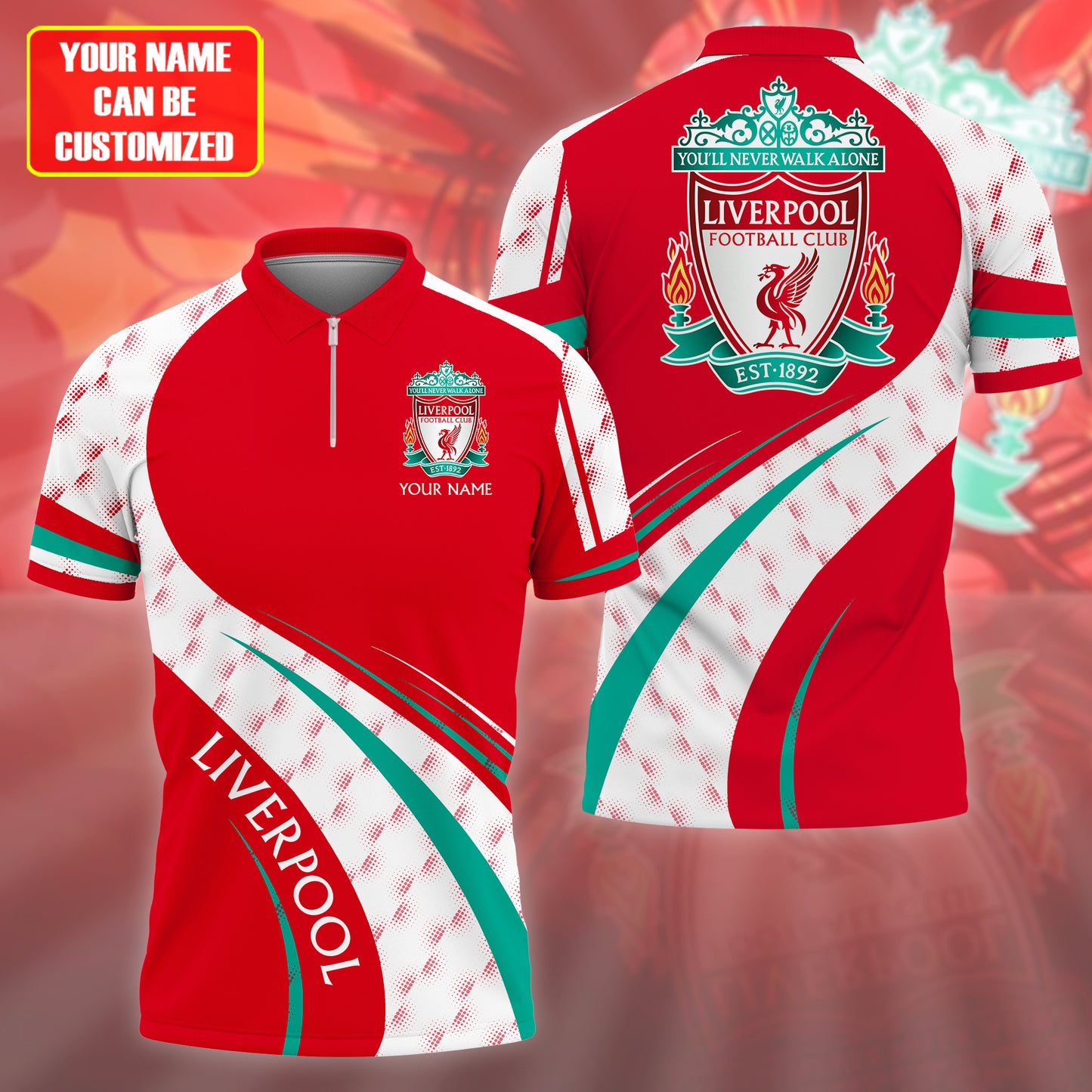 Personalized Liverpool 3D Full Printing Set , Liverpool Shirt , Hoodie , Short , Polo ,hawaii V3