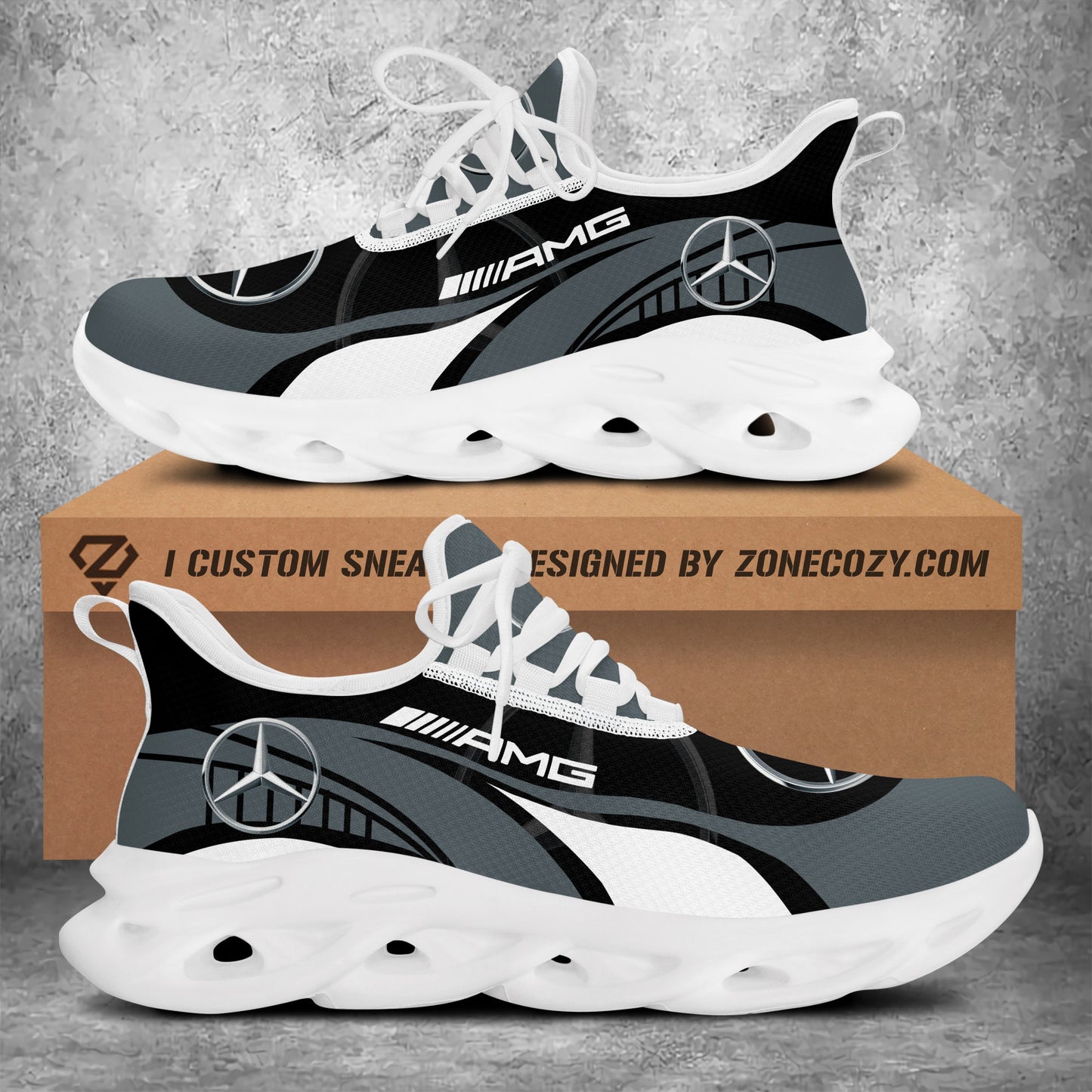 Merc AMG V5 Chunky Custom Sneaker