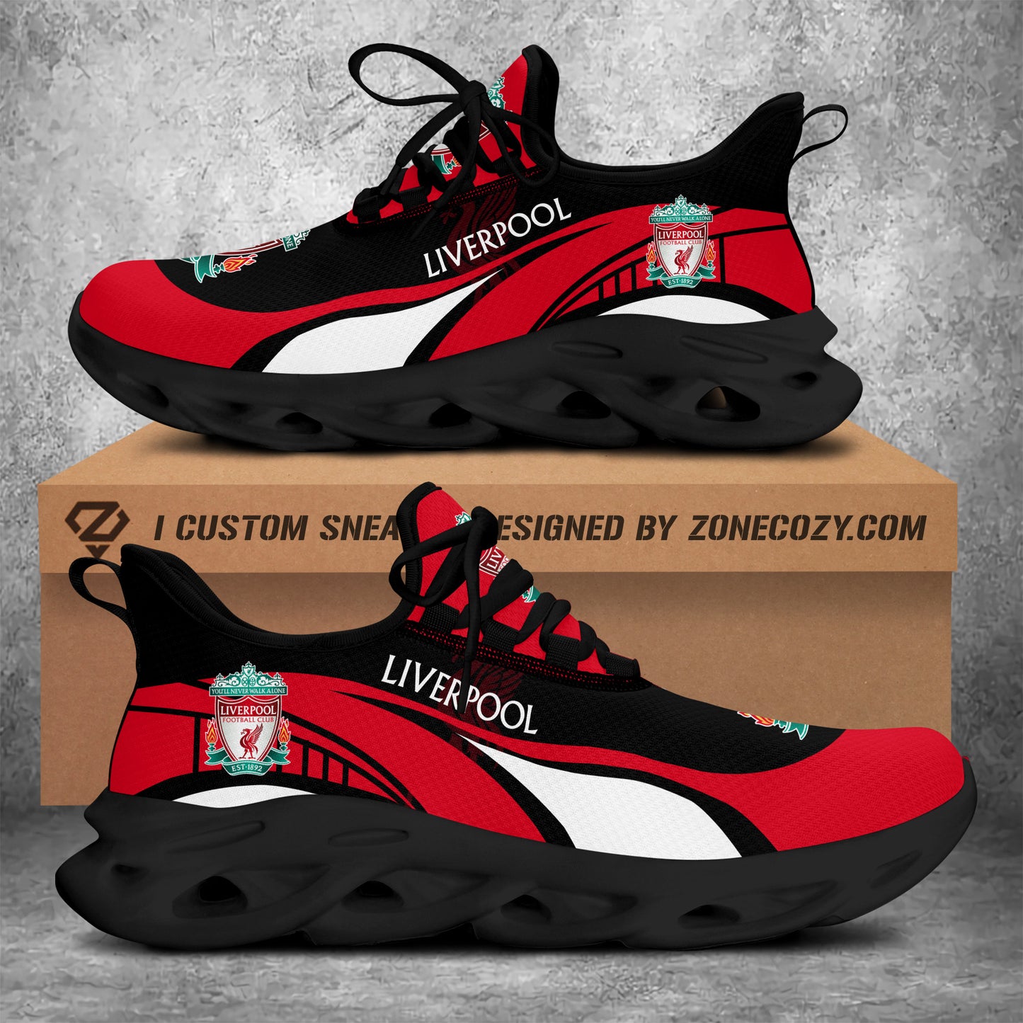 Liverpool V5 Chunky Custom Sneaker