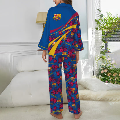 Personalized Barcelona FC Pajamas Set