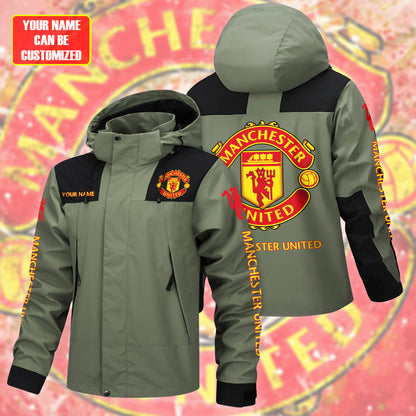 Manchester United Outdoor Sports Wind & Waterproof Drawstring Jacket
