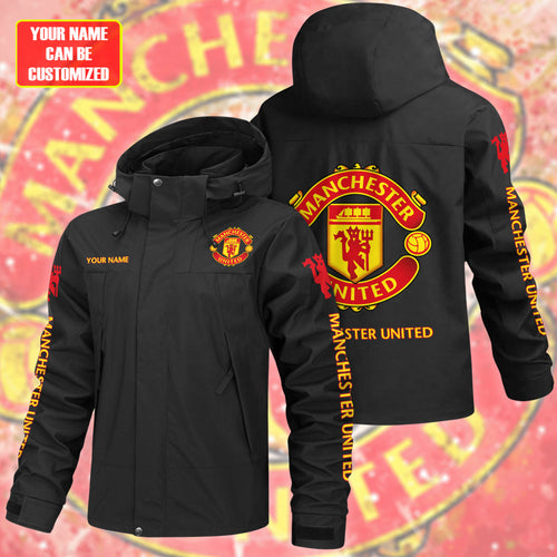 Manchester United Outdoor Sports Wind & Waterproof Drawstring Jacket