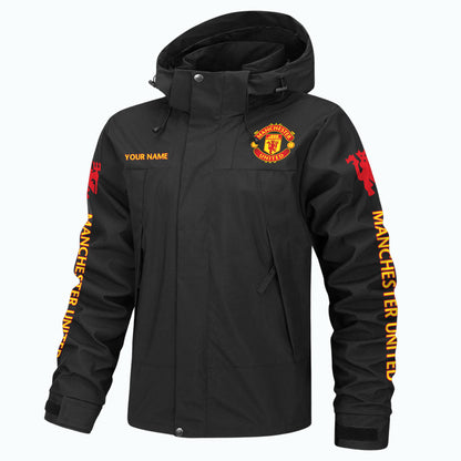 Manchester United Outdoor Sports Wind & Waterproof Drawstring Jacket