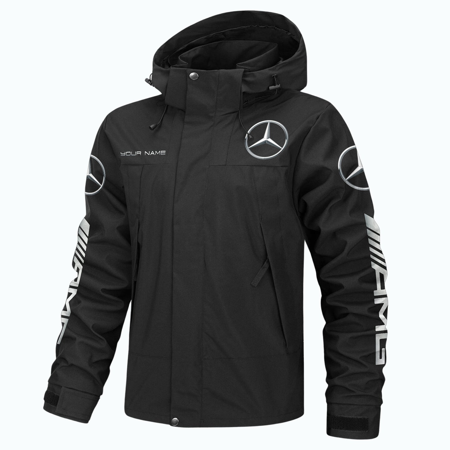 Merc AMG Outdoor Sports Wind & Waterproof Drawstring Jacket