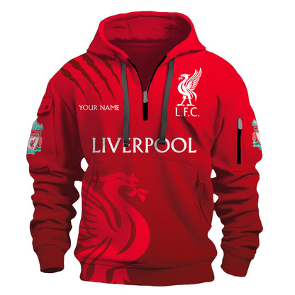 Personalized Liverpool Q4 3D Zip-Hoodie Cotton Jacket