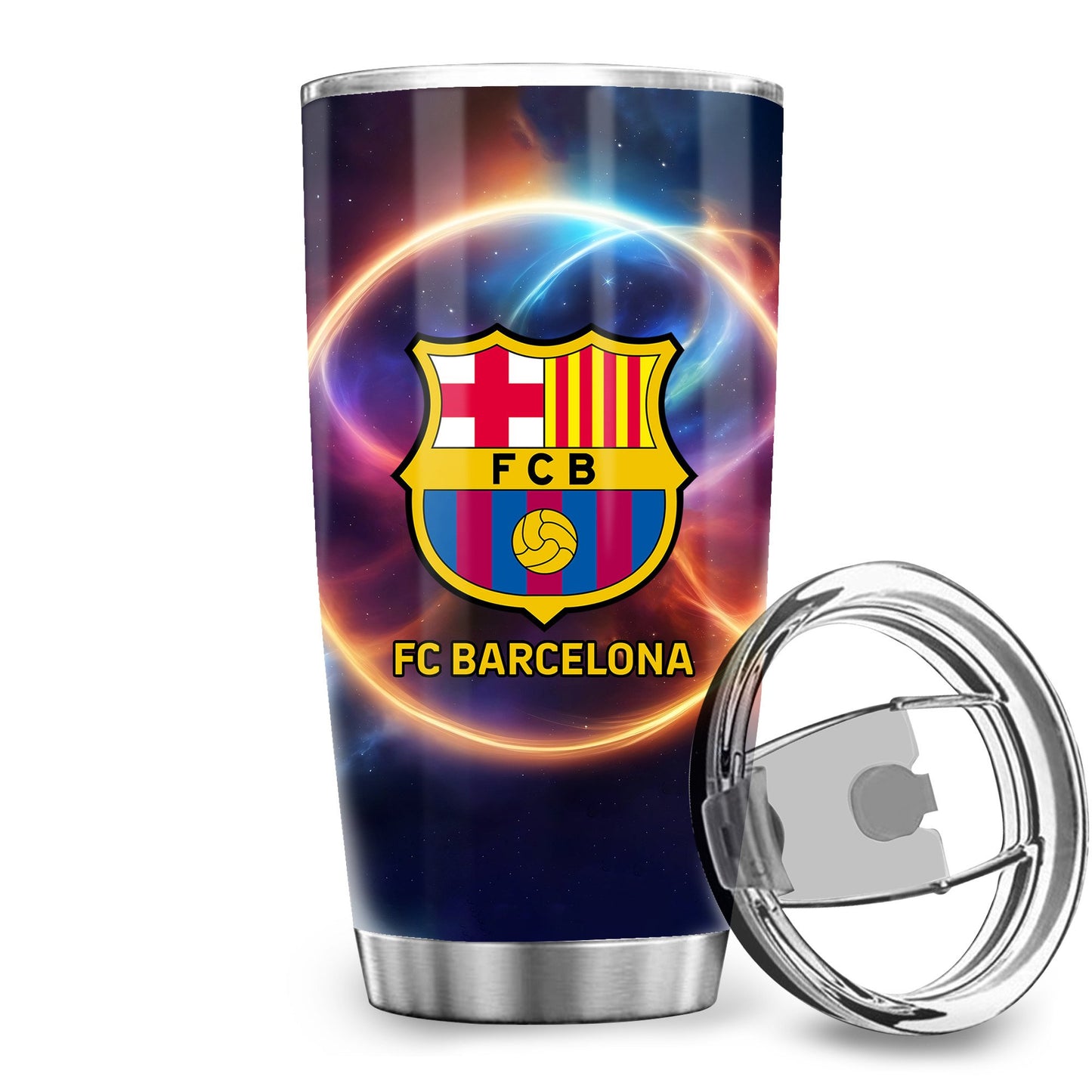 Personalized Barcelona Stainless Tumbler 20oz 30oz Cup
