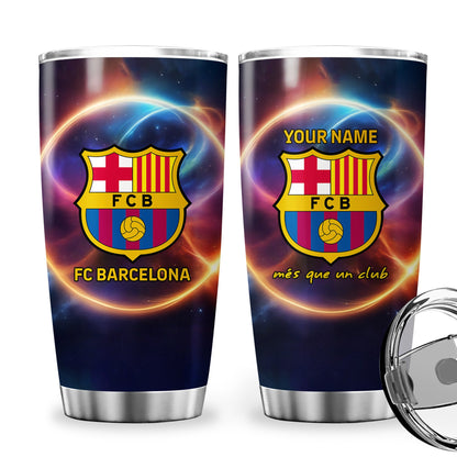 Personalized Barcelona Stainless Tumbler 20oz 30oz Cup