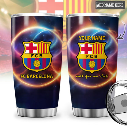 Personalized Barcelona Stainless Tumbler 20oz 30oz Cup