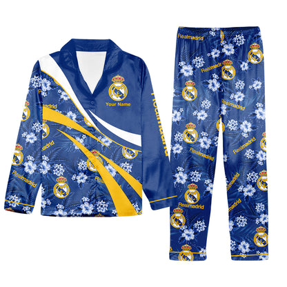 Personalized Real Madrid Pajamas Set