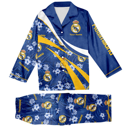 Personalized Real Madrid Pajamas Set