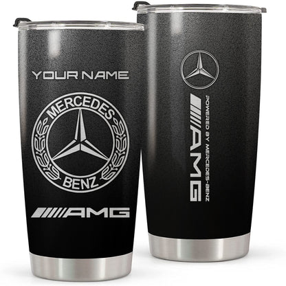 Personalized Merc AMG Stainless Tumbler 20oz 30oz Cup