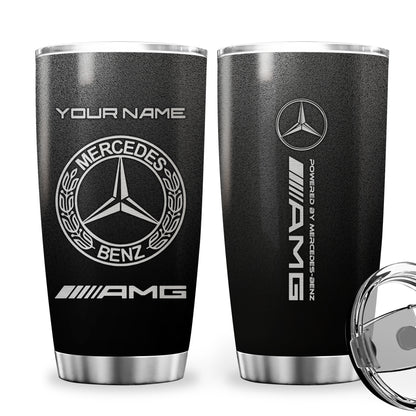 Personalized Merc AMG Stainless Tumbler 20oz 30oz Cup