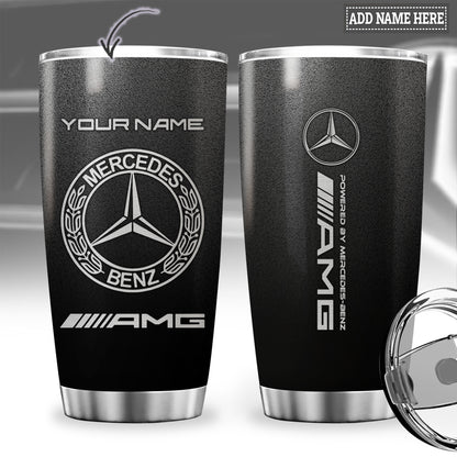 Personalized Merc AMG Stainless Tumbler 20oz 30oz Cup