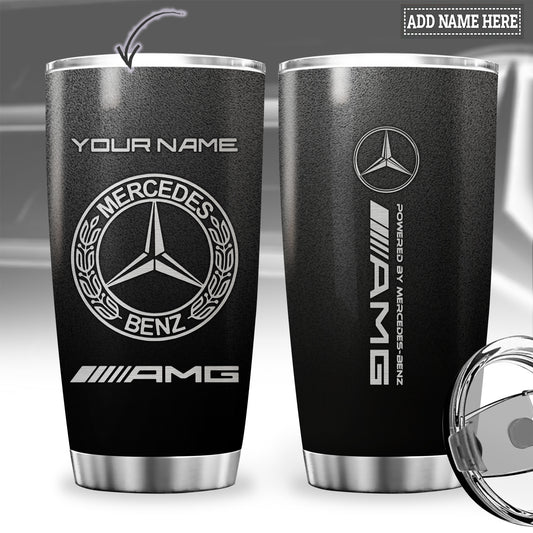 Personalized Merc AMG Stainless Tumbler 20oz 30oz Cup