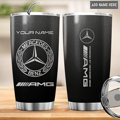 Personalized Merc AMG Stainless Tumbler 20oz 30oz Cup