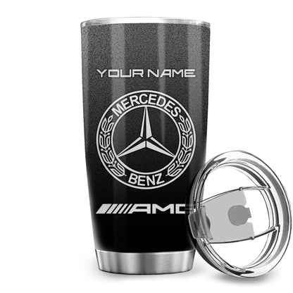 Personalized Merc AMG Stainless Tumbler 20oz 30oz Cup