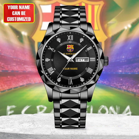 Personalized Barcelona FC Alloy Charley Watch