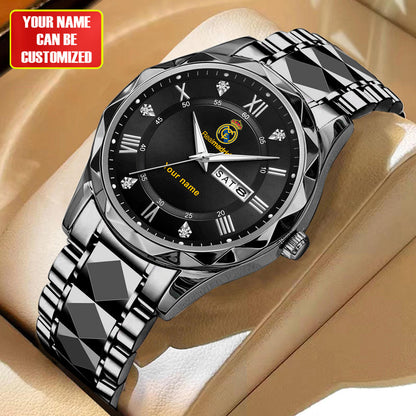 Personalized Real Madrid Alloy Charley Watch