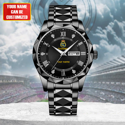 Personalized Real Madrid Alloy Charley Watch
