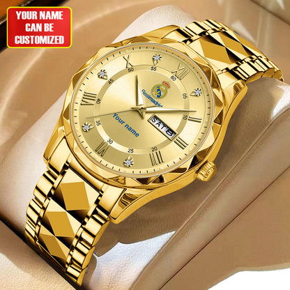 Personalized Real Madrid Alloy Charley Watch