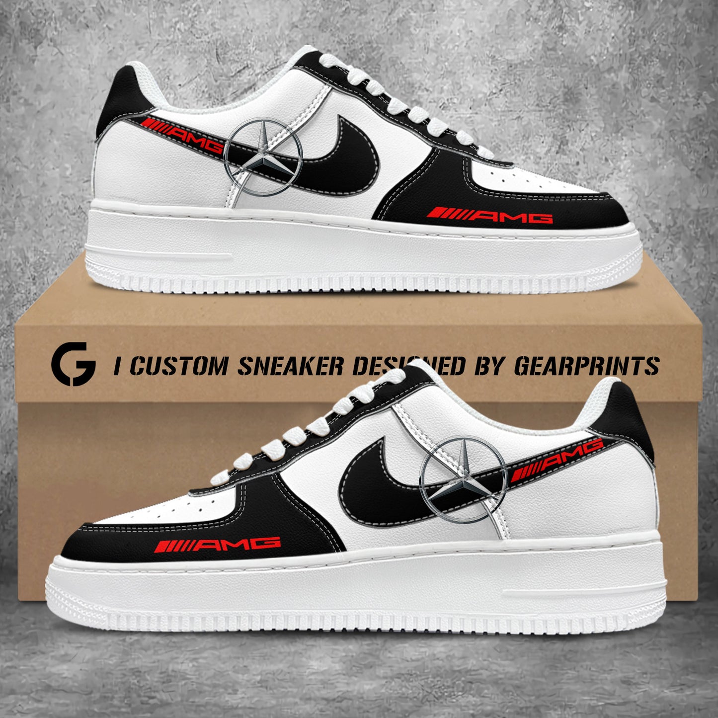 Merc AMG NAF Custom Sneaker