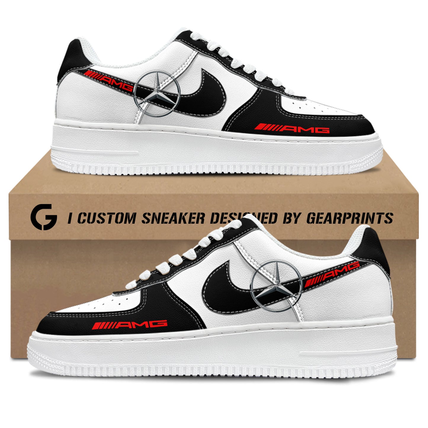 Merc AMG NAF Custom Sneaker