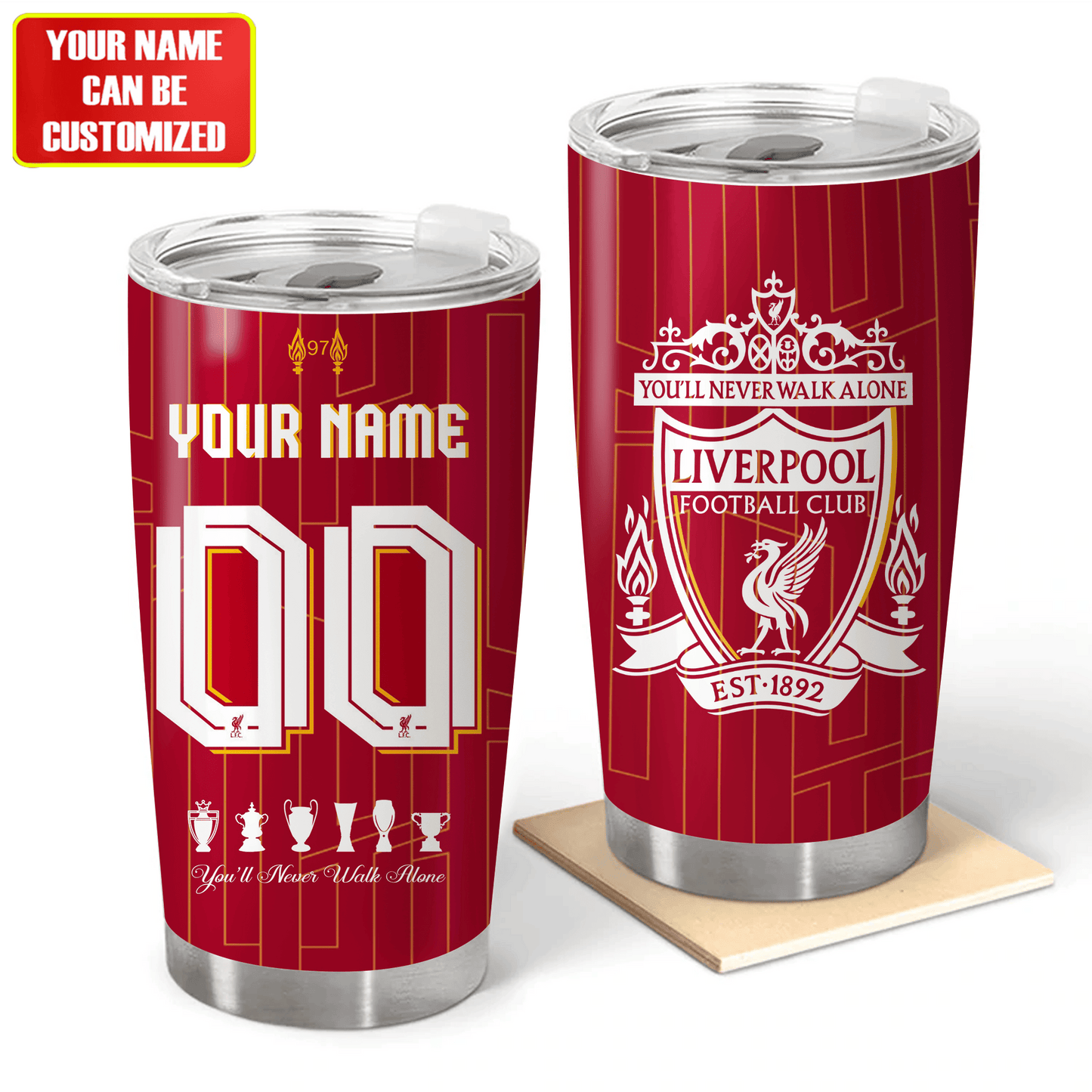 Personalized LFC Stainless Tumbler 20oz 30oz Cup