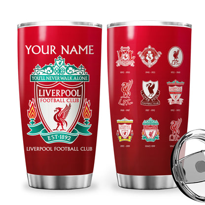 Personalized LFC History Stainless Tumbler 20oz 30oz Cup