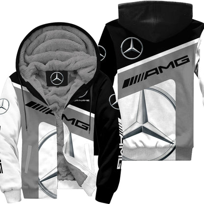 Personalized Mercedes AMG Fleece 3D All Over Printed Unisex Shirt