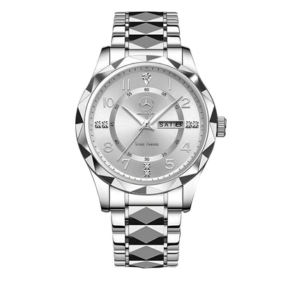 Personalized Merc AMG Alloy Charley Watch