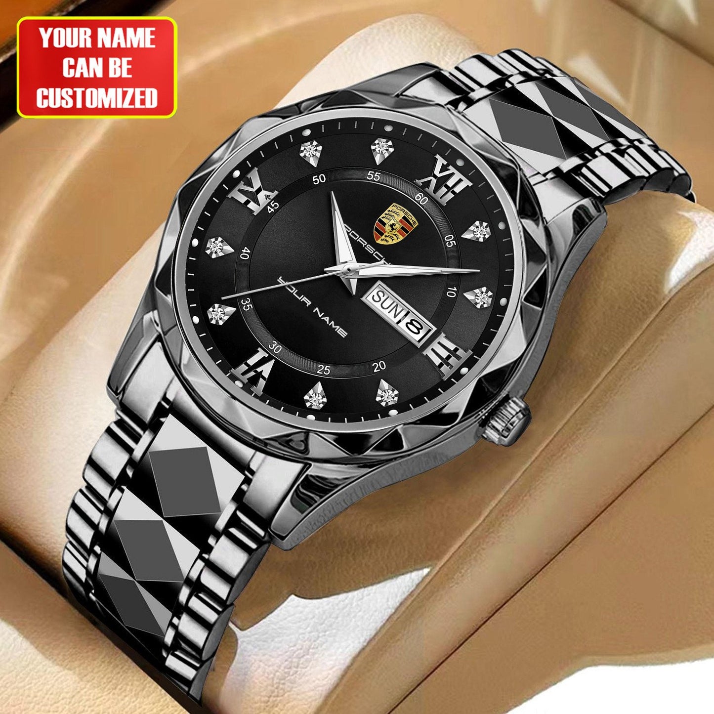Personalized Pors Alloy Charley Watch